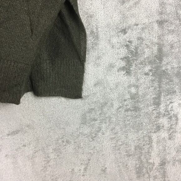 RDI Womens XS Tunic Sweater Dark Green V Neck Oversized Solid Stretch NWOT - Picture 10 of 13